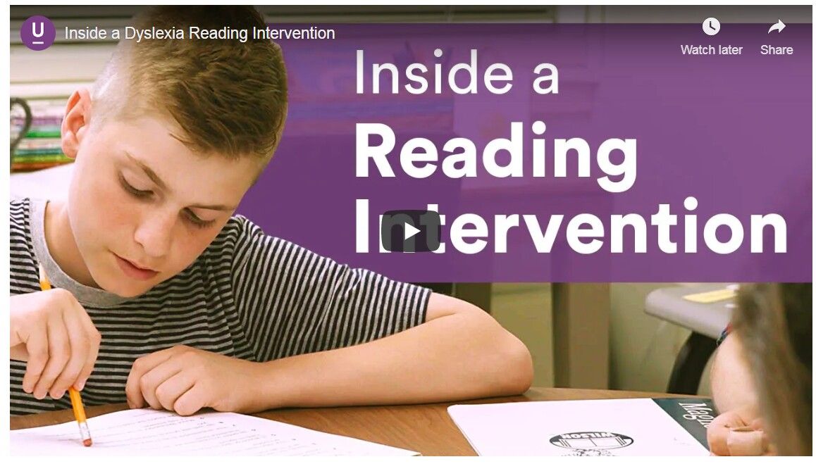Undertood Inside Reading Intervention